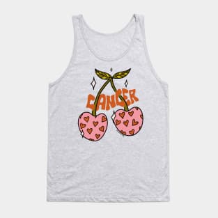 Cancer Zodiac Cherries Tank Top